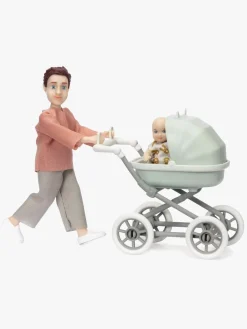 Lundby Dukke m. Baby & Vogn