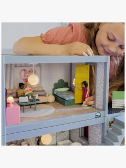 Lundby Teenage Room Set Dukkehustilbehør, Grøn/Lyserød