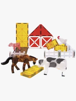 MAGNA-TILES Bondegårdsdyr Byggesæt 25 Dele