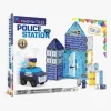 MAGNA-TILES Politistation Magnetiske Byggeklodser 35 Dele