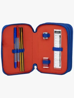 Marvel Avengers Penalhus med 3 Rum, Blå