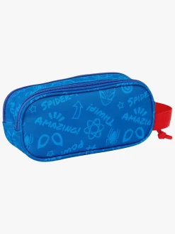 Marvel Spider-Man 3D Dobbelt Penalhus, Rød/Marineblå