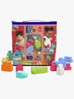 Mega Bloks Stor Byggetaske First Builders, 60 dele