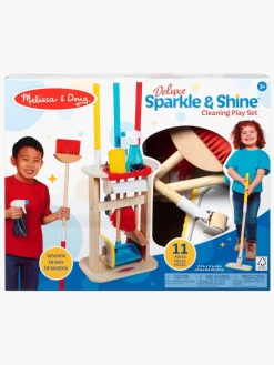 Melissa & Doug Deluxe Sparkle & Shine Rengøringssæt 11 Dele