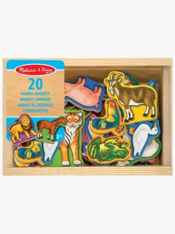 Melissa & Doug Dyremagneter i Træ 20 Stk.
