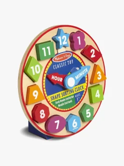 Melissa & Doug Træpuslespil Lær Klokken