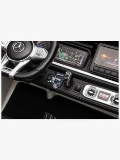 Mercedes Benz AMG G63 Elbil, Hvid