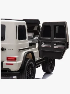 Mercedes Benz AMG G63 Elbil, Hvid
