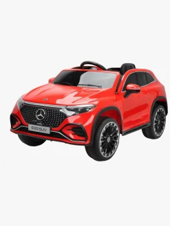 Mercedes-Benz EQS SUV Elbil, Rød