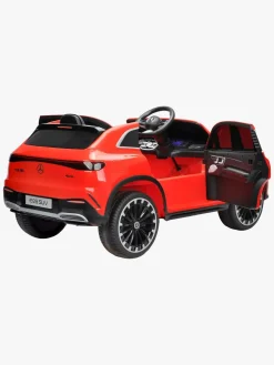 Mercedes-Benz EQS SUV Elbil, Rød