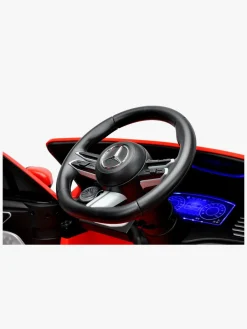 Mercedes-Benz EQS SUV Elbil, Rød