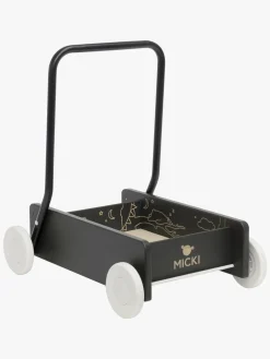 Micki Premium Gåvogn, Sort