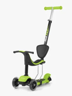 Milly Mally Little Star Gåbil/Scooter 3-in-1, Grøn