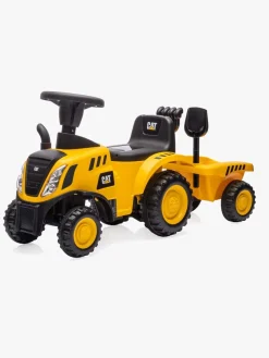 Milly Mally Ride on CAT Traktor, Gul