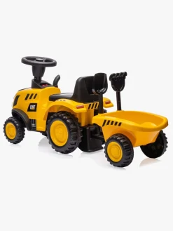 Milly Mally Ride on CAT Traktor, Gul