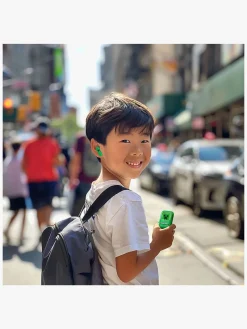 Minecraft Høretelefoner In-Ear TWS med LED, Grøn