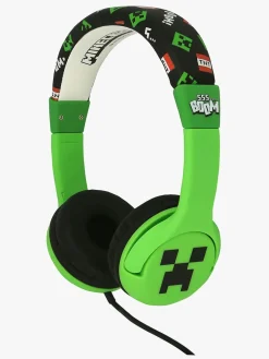 Minecraft Høretelefoner med Ører 85dB Creeper