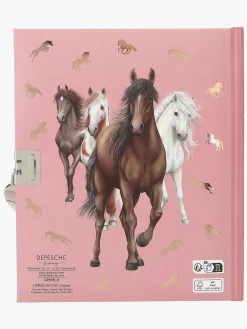 Miss Melody Dagbog Hest med Fjer