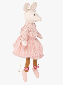 Moulin Roty  Blød Dukke Mus Anna 28 cm