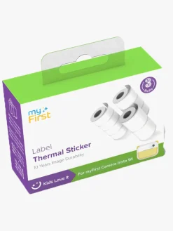 myFirst Insta Wi Thermal Sticker Mærkater Refill 3-pak, Hvid