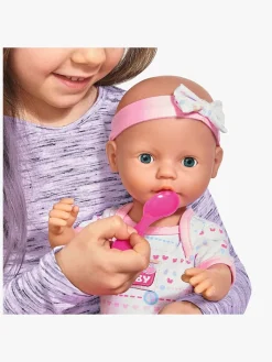 New Born Baby Dukke med Tilbehør, Lyserød