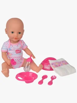 New Born Baby Dukke Spise-Tisse 38 cm