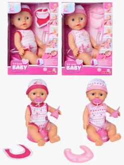 New Born Baby Dukke Spise-Tisse 30 cm Blandet Udvalg