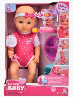 New Born Baby Sulten Dukke 38 cm