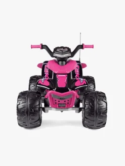 PegPérego Corral T-Rex Firehjulet ATV 330W, Lyserød/Sort