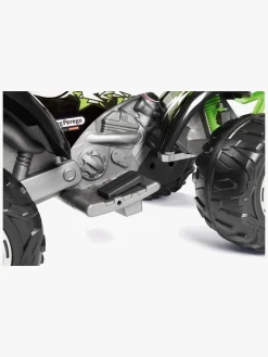 PegPérego Corral T-Rex Firehjulet ATV 330W, Grøn/Sort