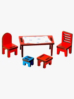 Pippi Langstrømpe Møbelsæt Bord & Stole