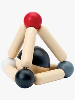Plan Toys Triangle Clutching Motorisk Legetøj, High Contrast