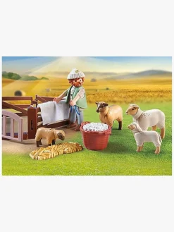 Playmobil 71444 Country Byggesæt Hyrde med Fåreflok