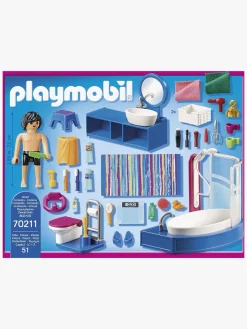 Playmobil 70211 Dollhouse Bathroom with Tub