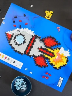 Plus-Plus Nummer Raket Puslespil