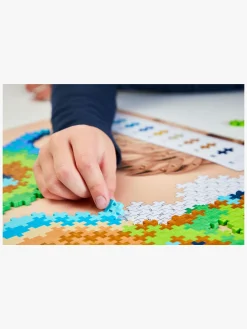 Plus-Plus Puzzle By Number Byggesæt Peacock 800 Dele