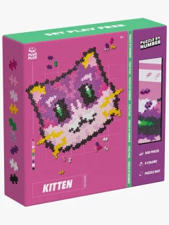 Plus-Plus Puzzle By Number Byggesæt Kattekilling 500 Dele