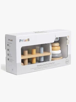 PolarB Legesæt Hammerbræt og Stableklodser Pingvin