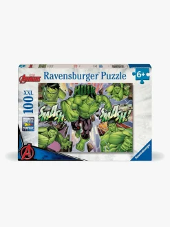 Ravensburger Marvel Avengers Den Fantastiske Hulk XXL Puslespil 100 Brikker
