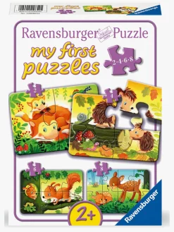 Ravensburger My First Puzzles Forest Animal Fun Puslespil 4-i-1