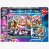 Ravensburger Paw Patrol The Mighty Movie Puslespil 3x49 Brikker