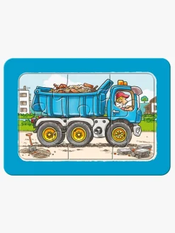 Ravensburger Puslespil Arbejdskøretøjer 3x6 Brikker