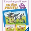 Ravensburger Puslespil Dyrevenner 3x6 Brikker