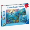 Ravensburger Puslespil Liv i Havet 3x49 Brikker