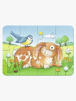 Ravensburger Puslespil Søde Dyr 2, 4, 6 & 8 Brikker