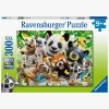 Ravensburger Puslespil Vilde Dyr Selfie 300 Brikker