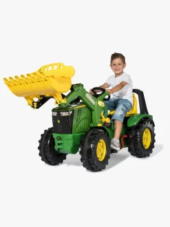 Rolly Toys X-Trac Premium John Deere 8400R Pedaltraktor, Grøn