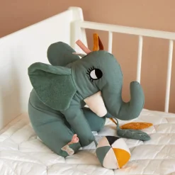 Roommate Aktivitetslegetøj Elefant, Sea Grey