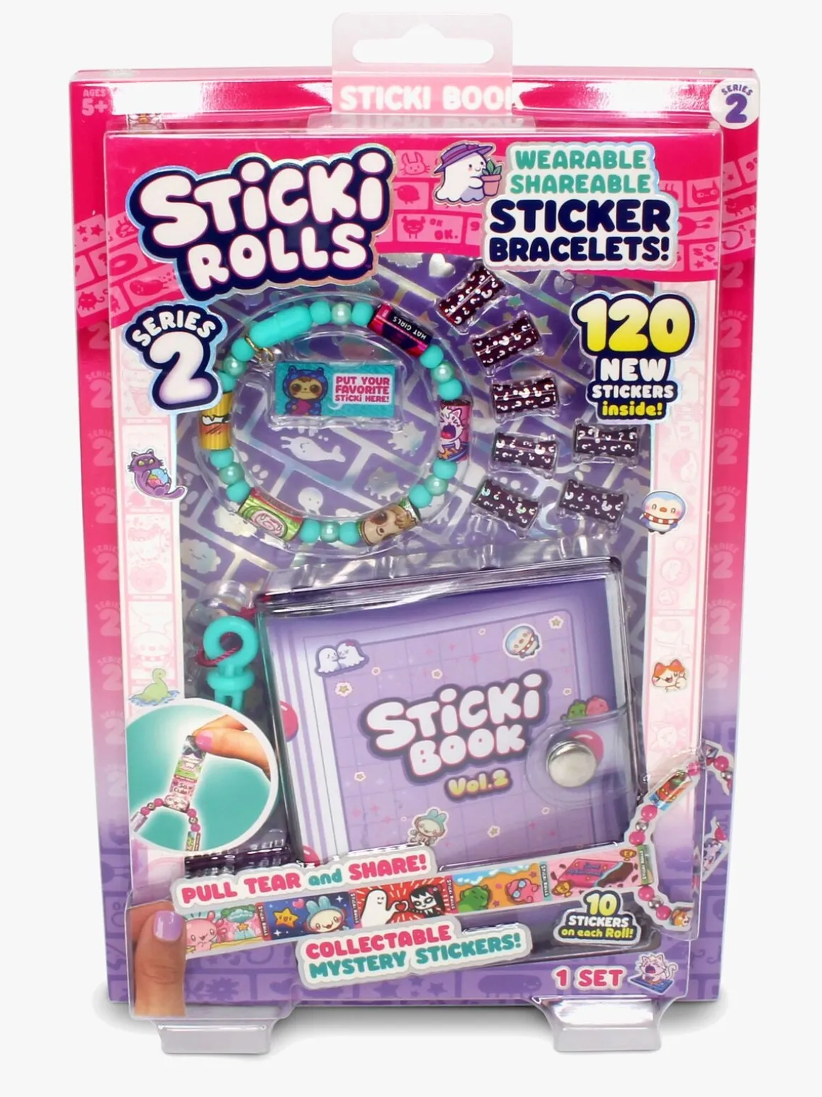 Sticki Rolls Klistermærkebog S2