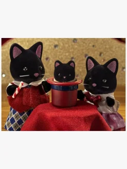 Sylvanian Families Figursæt Familien Midnatskat